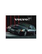 1986 VOLVO 480 ES BROCHURE ENGELS, Ophalen of Verzenden, Nieuw