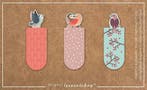 Magnetische boekenlegger Vogels – set van 3 met illustrati, Collections, Signets, Verzenden