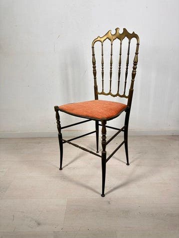Stoel - Italiaanse messing Chiavari zijstoel met