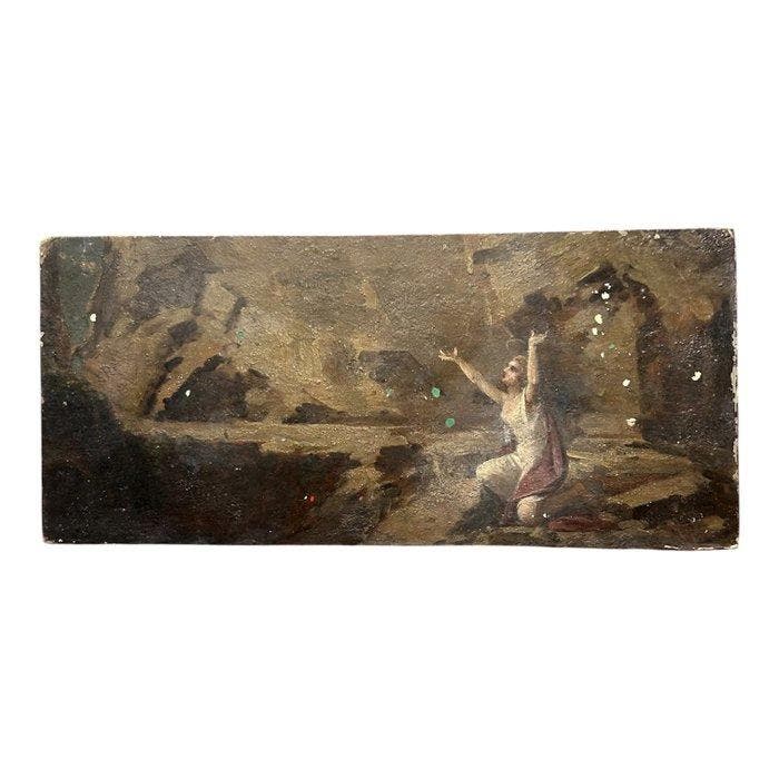 Nazzareno Sidoli (1879–1969) - Maddalena Penitente, Antiek en Kunst, Kunst | Schilderijen | Klassiek