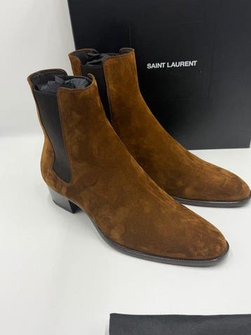 Saint Laurent - Enkellaarsjes - Maat: EU 44