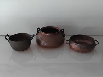 Collection thématique - Cuivre. Objets fonctionnels et, Antiquités & Art