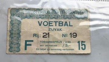 Olympische Spelen - 1928 - Kaartje, Nieuw