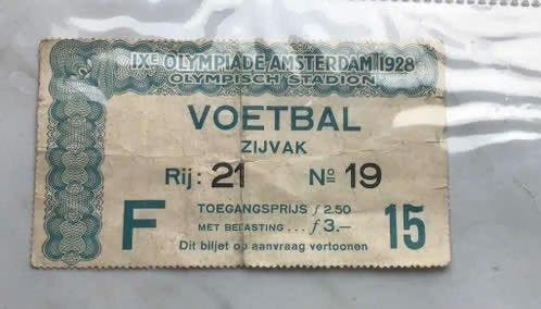 Olympische Spelen - 1928 - Kaartje, Verzamelen, Overige Verzamelen