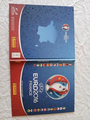 Panini Euro 2016 Cristiano Ronaldo HARDCOVER ALBUM Compleet, Nieuw