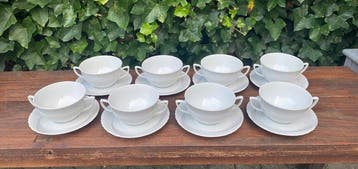 Winterling - Ensemble de bols à soupe (8) - Porcelaine -