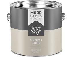 Moodpaints Krijtverf - 2500 ml - Timeless Taupe, Verzenden, Nieuw