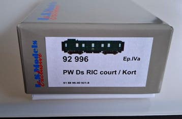L.S. Models H0 - 92 996 - Modeltrein goederenwagon (1) -