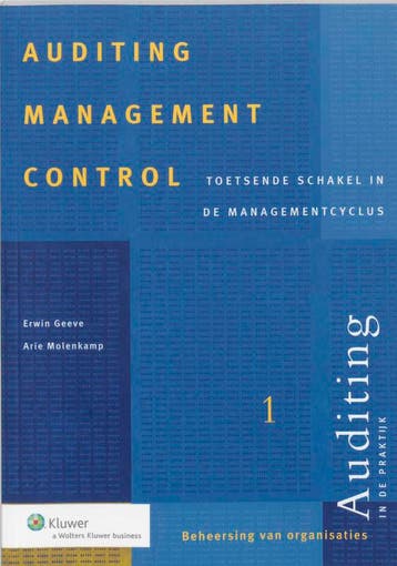 Auditing management control / Auditing in de praktijk / 1, Boeken, Verzenden, Gelezen, E. Geeve