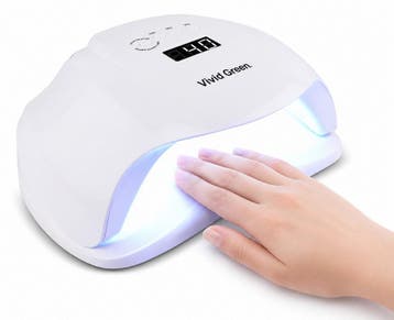 UV lamp gelnagels - Led nagellamp - Gellak nagel lamp - wit, Verzenden, Zo goed als nieuw