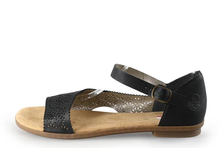 Rieker Sandalen in maat 42 Zwart, Kleding | Dames, Schoenen, Zwart, Zo goed als nieuw, Sandalen of Muiltjes, Verzenden