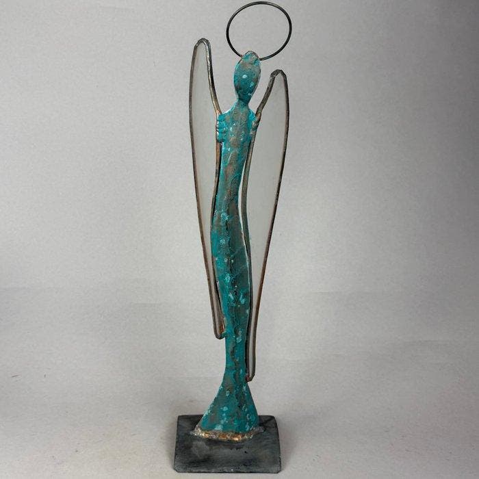 Dariusz Drzymaa (XX-XXI) - NO RESERVE- BIG- Guardian Angel, Antiquités & Art, Art | Objets design