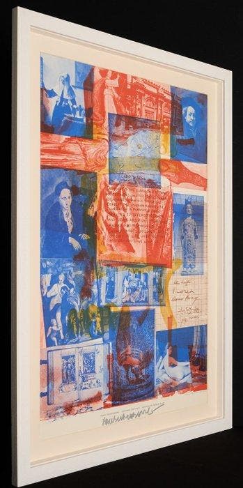 Robert Rauschenberg (1925-2008) - Centennial Certificate, Antiek en Kunst
