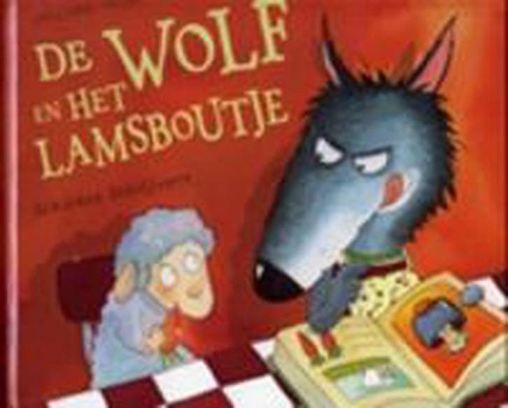 De wolf en het lamsboutje / Schalkse schrijvers / 10, Boeken, Kinderboeken | Kleuters, Gelezen, Verzenden