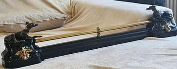 Openhaard accessoire - Gietijzer, brons, messing -
