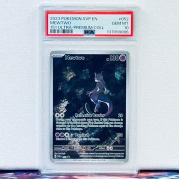 Pokémon Graded card - Mewtwo 052 - Pokémon - PSA 10