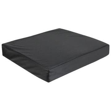 Rolstoelkussen - Traagschuim comfort - Zwarte vinyl hoes, Verzenden, Nieuw