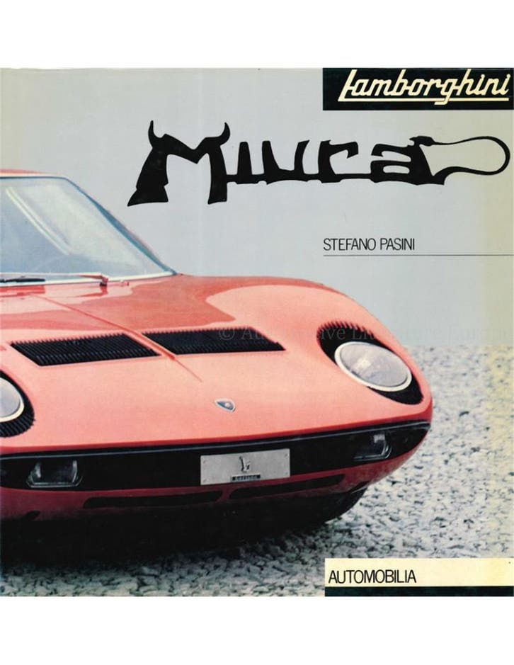 LAMBORGHINI MIURA, Boeken, Auto's | Boeken
