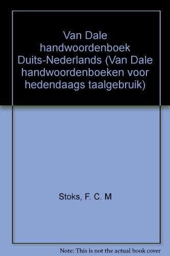 Van Dale handwoordenboek Duits-Nederlands / Van Dale, Boeken, Verzenden, Gelezen, Nederlands