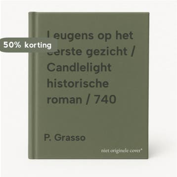 Leugens op het eerste gezicht / Candlelight historische, Verzenden, P. Grasso