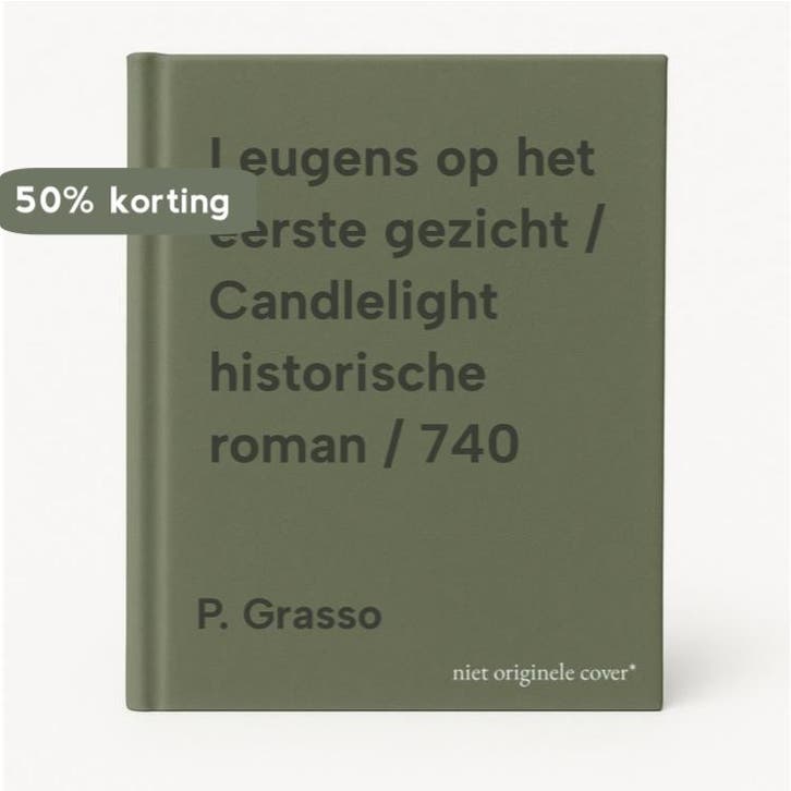 Leugens op het eerste gezicht / Candlelight historische, Livres, Romans historiques, Envoi