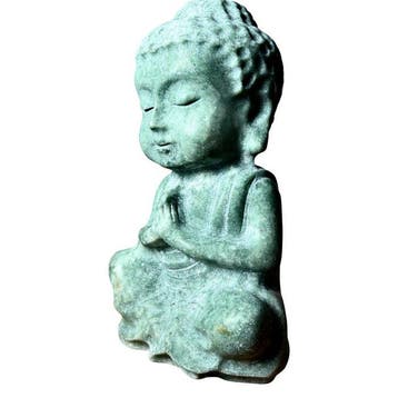 Prachtige Boeddha van jade uit Lushan, groot formaat Gravure