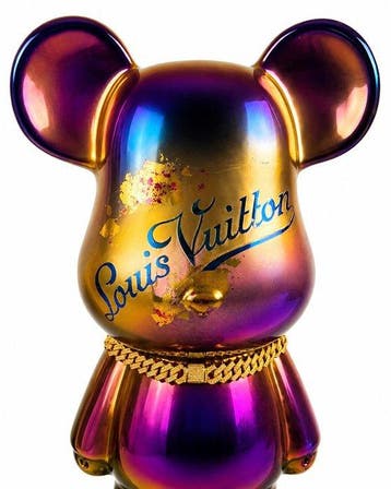 Daluxe Art - 1999 • LV Hologram Teddybear