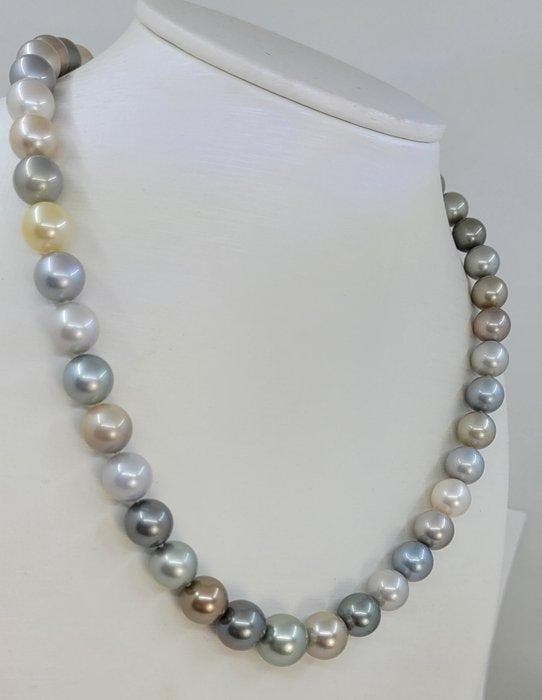 Halsketting PSL Gecertificeerde Tahitiaanse parels -, Bijoux, Sacs & Beauté, Colliers