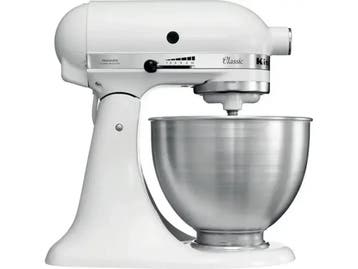 KitchenAid Classic 5K45SSEWH - Keukenmixer - 10 snelheden -, Verzenden, Zo goed als nieuw