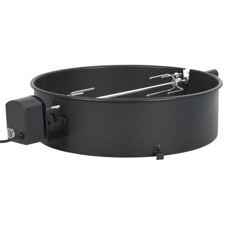 vidaXL BBQ rotisserie ring 57 cm zwart, Electroménager, Électroménager & Équipement Autre, Envoi