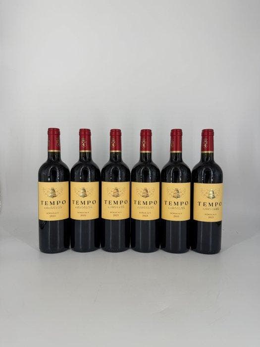 2023 Chateau Angelus, Tempo - Bordeaux - 12 Flessen (0.75, Verzamelen, Wijnen