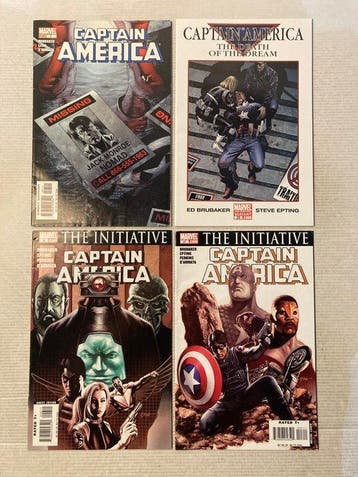 Captain America (2004) 24 comics in range # 7 to 39 and Many, Nieuw