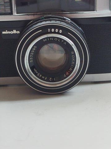 Minolta AL con Rokkor-PF 2/45mm | Appareil photo argentique, TV, Hi-fi & Vidéo, Appareils photo analogiques