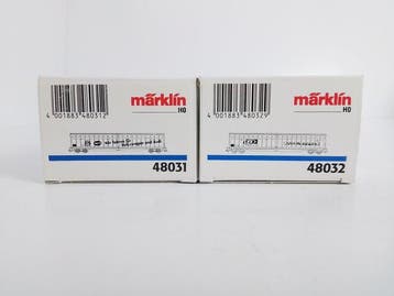 Märklin H0 - 48031/48032 - Modeltrein (2) - 2 x, Nieuw