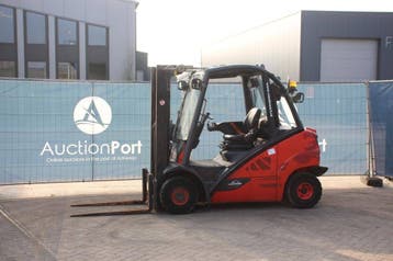 Veiling: Heftruck Linde H25D-02 Diesel 2500kg 7m 2014, Ophalen