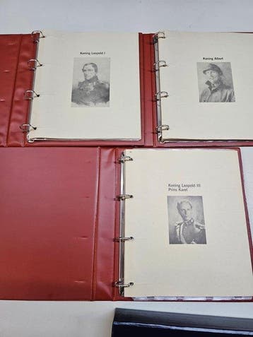 België. Leopold I + Leopold III/Prins Karel + Albert I +