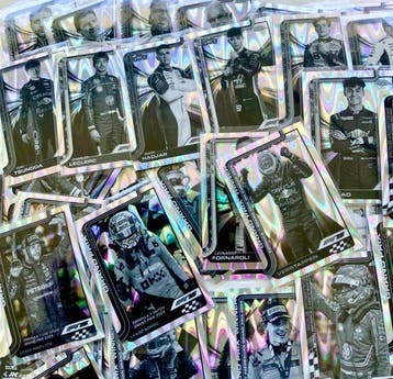 2025 Topps Max Verstappen, Lewis Hamilton - Chrome 100 RAY, Nieuw