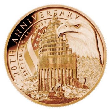 États-Unis. 25 x 1 oz Remember September 11th 20th, Timbres & Monnaies, Métaux nobles & Lingots