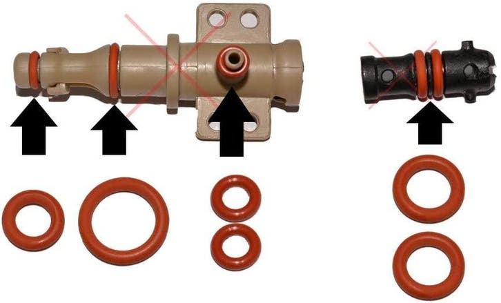 Philips Saeco Onderhoudsset afdichting Voor Steunventiel en, Elektronische apparatuur, Koffiemachine-accessoires, Verzenden