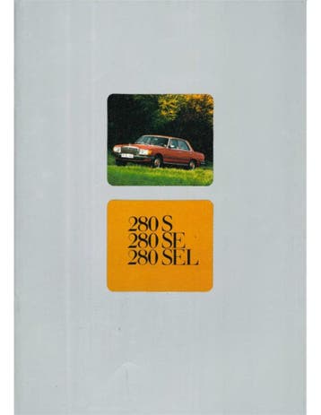 1976 MERCEDES BENZ S KLASSE BROCHURE NEDERLANDS, Ophalen of Verzenden, Nieuw
