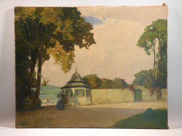 Hermann Göhler (1874–1959) - Herbsttage am See