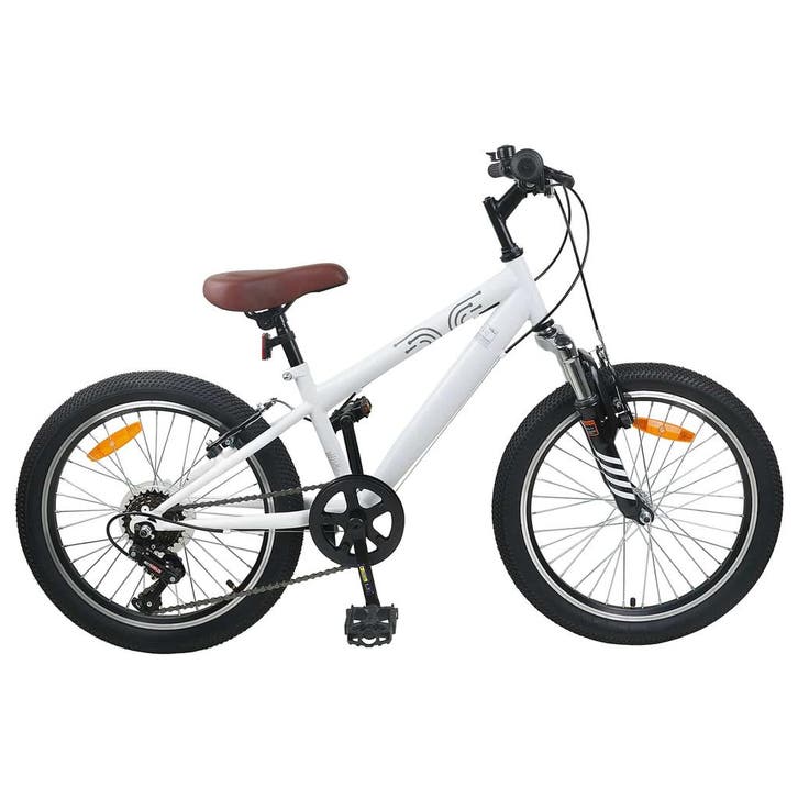 vidaXL Mountainbike 20 Inch 6-Snelheid voor 5-8 jaar oud Wit, Vélos & Vélomoteurs, Vélos | Vélos de course, Envoi