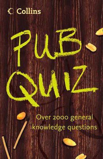 Collins Pub Quiz Book 9780007193240 HarperCollins Publishers, Verzenden, Gelezen, HarperCollins Publishers