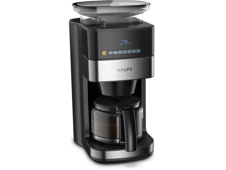 Krups KM8328 - Koffiezetapparaat - Koffiemolen - RVS, Electroménager, Cafetières, Envoi