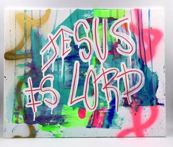 Karl Lagasse (1981) - Jesus is lord, Antiquités & Art
