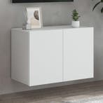 vidaXL Tv-meubel wandgemonteerd 60x30x41 cm wit, Huis en Inrichting, Kasten |Televisiemeubels, Verzenden, Nieuw