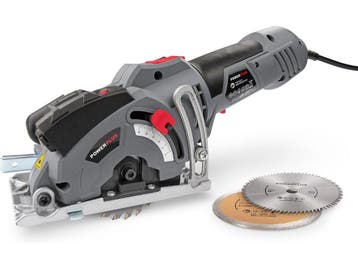 Powerplus POWE30040 - elektrische mini invalzaag - 500W -, Verzenden, Zo goed als nieuw, Powerplus