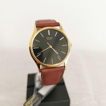 Seiko - NOS Vintage classic Black dial - Zonder minimumprijs