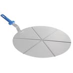 Pizzaschep | Oppervlak Ø450mm | Aluminium (Dicht) Mastro, Verzenden