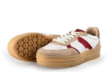 Tamaris Sneakers in maat 40 Wit, Verzenden, Sneakers